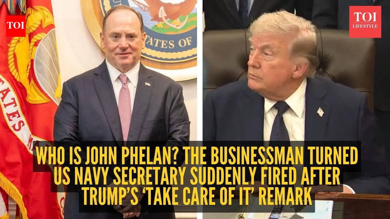 Who is John Phelan? The businessman turned US Navy Secretary suddenly fired after Trump’s ‘take care of it’ remark