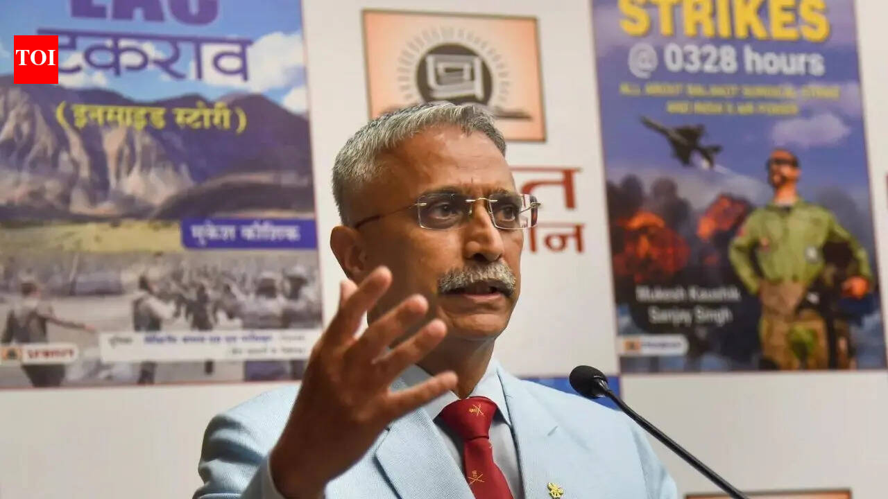 'Armed forces should be kept away from politics': Ex-army chief MM Naravane