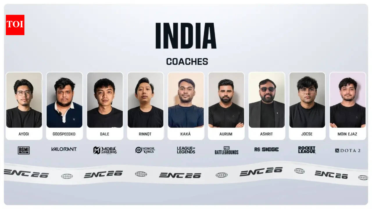 India’s coaches confirmed for Esports Nations Cup 2026; to lead player selection for global tournament