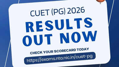 CUET PG Result 2026 Out at exams.nta.nic.in; Scorecards are now available for download: Check the direct link here.