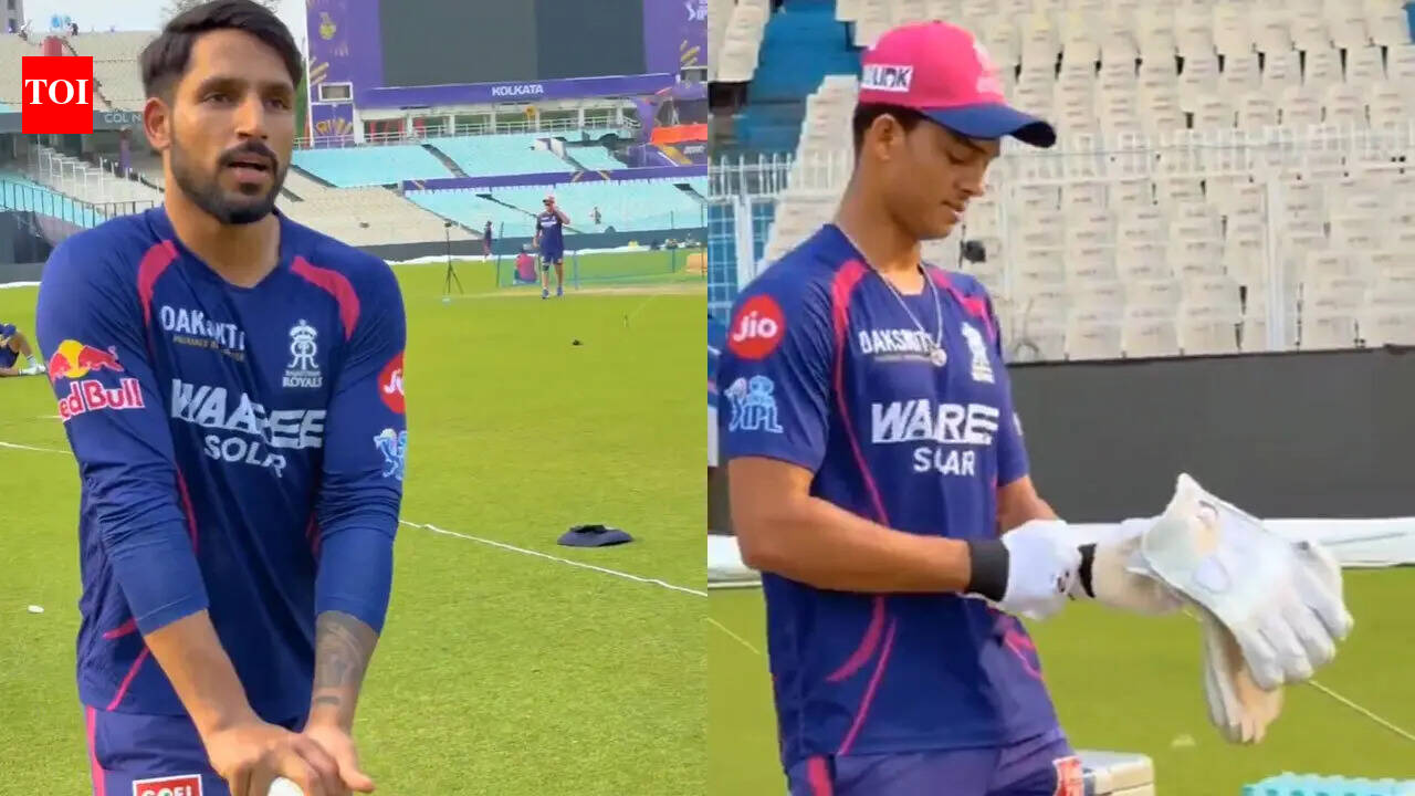 IPL 2026: Dhruv Jurel bowls like Ashwin, Jasprit Bumrah; Yashasvi Jaiswal dons gloves ahead of RR vs SRH clash - WATCH