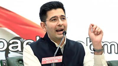 ‘Party of illiterate goons’: Raghav Chadha’s old video slamming BJP goes viral after he joins party — watch | India News – The Times of India