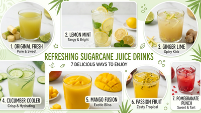 7 refreshing ways to make your sugarcane juice interesting at home