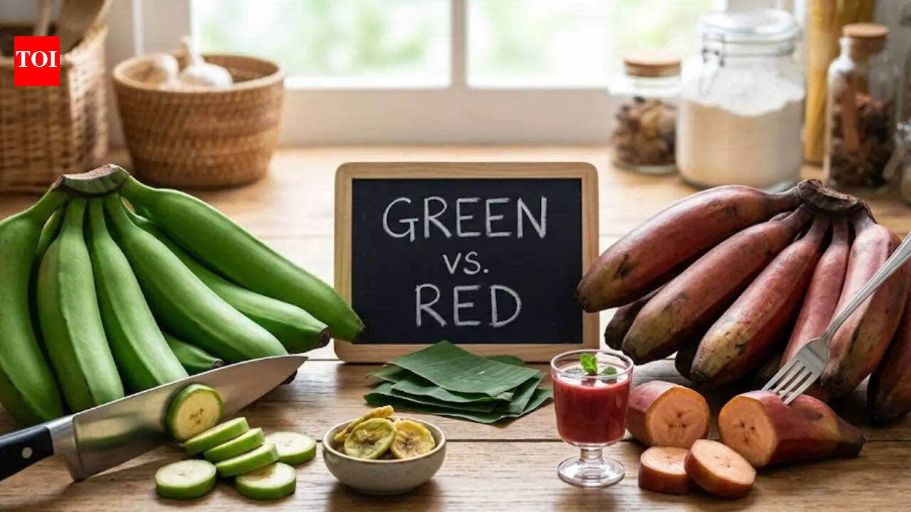 Green Banana vs. Red Banana: Which deserves a spot in your next meal