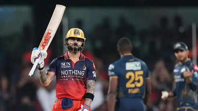 Virat Kohli: IPL 2026: Gujarat Titans drop Virat Kohli on 0, pay a heavy price | Cricket News – The Times of India