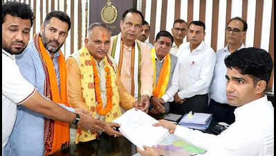 Sonipat civic body poll: BJP’s Jain, 2 others file nominations