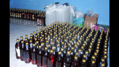 3 trucks carrying large illicit liquor seized in Sonipat