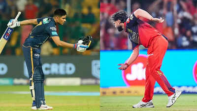 IPL 2026 drama! Suyash Sharma taunts Shubman Gill after his dismissal in RCB vs GT match – Watch | Cricket News – The Times of India