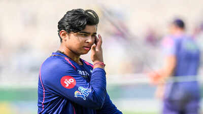 Vaibhav Sooryavanshi switches to MS Dhoni mode ahead of SRH clash – Watch | Cricket News – The Times of India