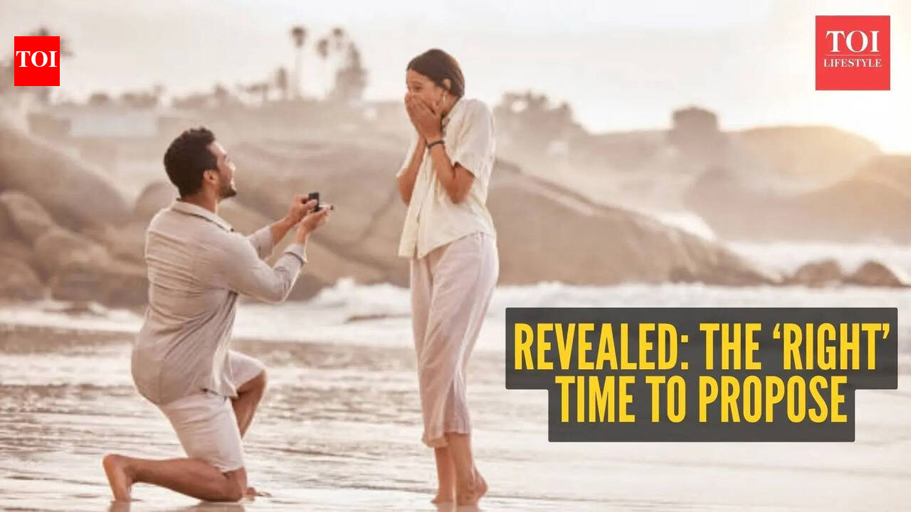 The ‘right’ time to propose: Science and psychologists reveal how long you should actually wait - The Times of India