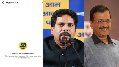 ‘Why is BJP scared?’: Arvind Kejriwal flags ‘blocked’ AAP Gujarat social media pages amid civic polls