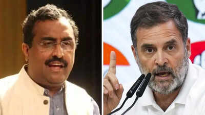 Only revealed Sangh's true nature': Rahul Gandhi targets RSS after Ram  Madhav's Russia-Iran oil remarks in US | India News - The Times of India