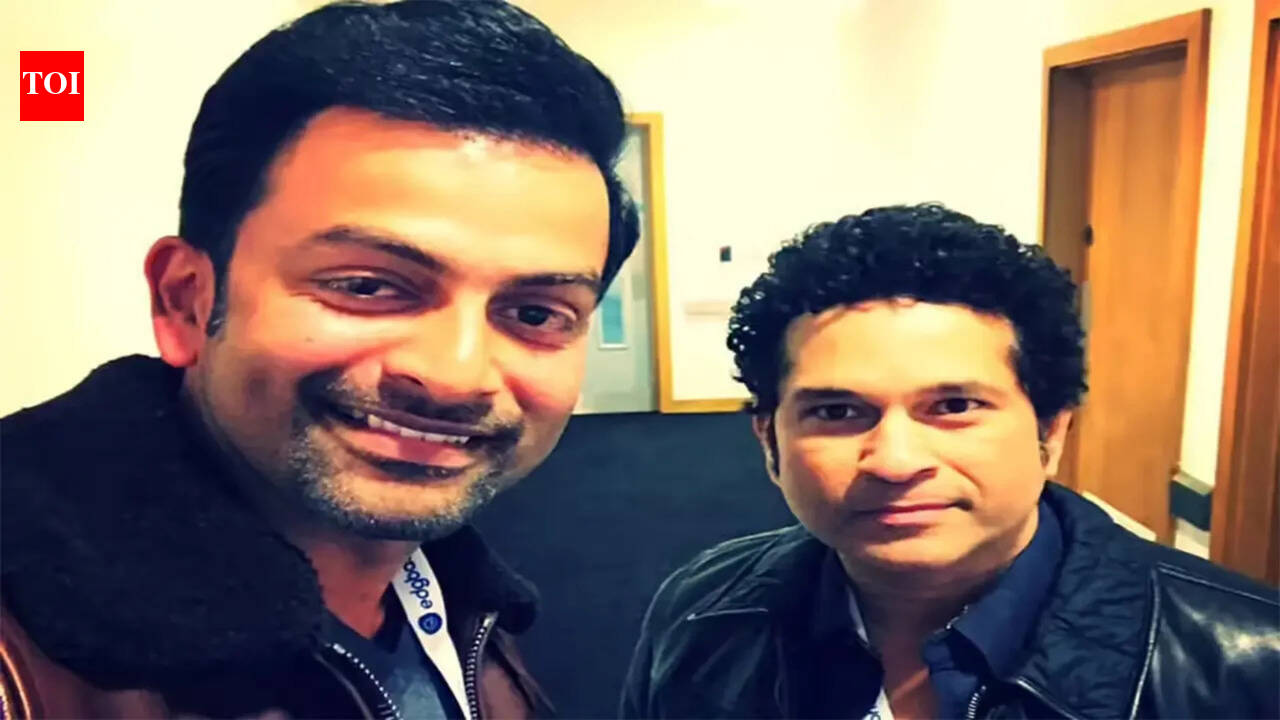 Prithviraj recalls meeting Sachin Tendulkar on flight: ‘I felt clueless’