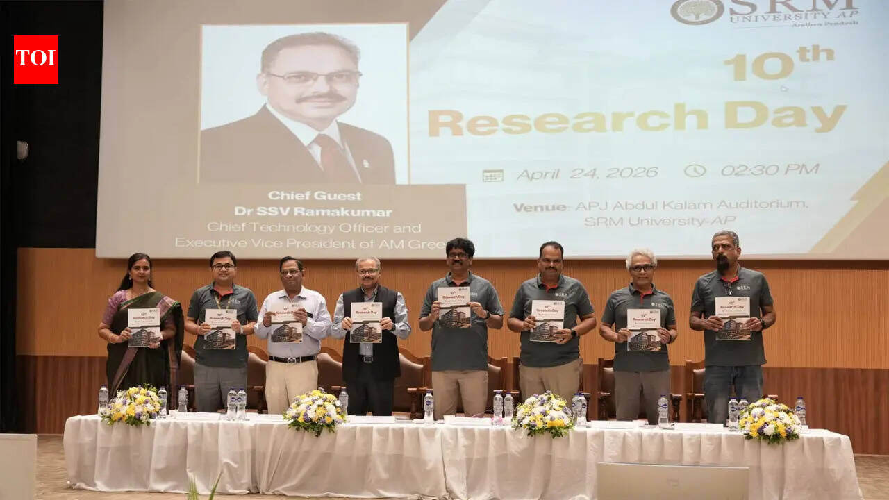 SRM University-AP highlights energy transition and research excellence at 10th Research Day