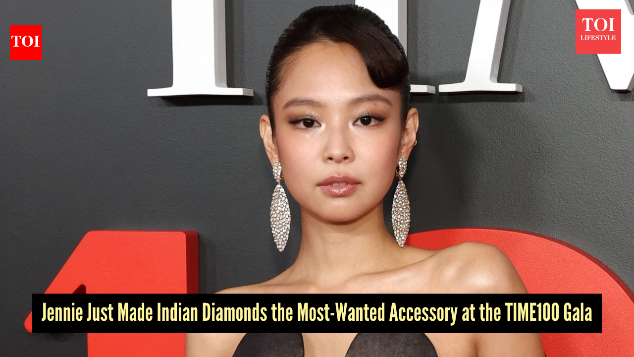 BLACKPINK’s Jennie brings global glam to the TIME100 Gala with Indian diamonds stealing the spotlight