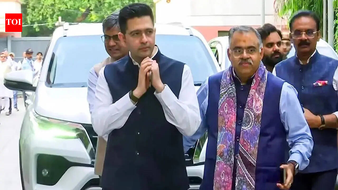 'Left out of disgust, not fear': Raghav Chadha attacks AAP over Sheesh Mahal 2.0 after joining BJP