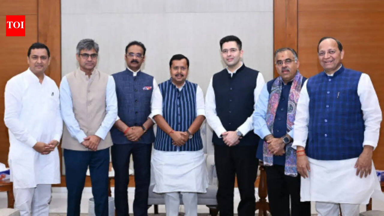 Why AAP MPs escaped anti-defection law and how their move affects the party - The Times of India