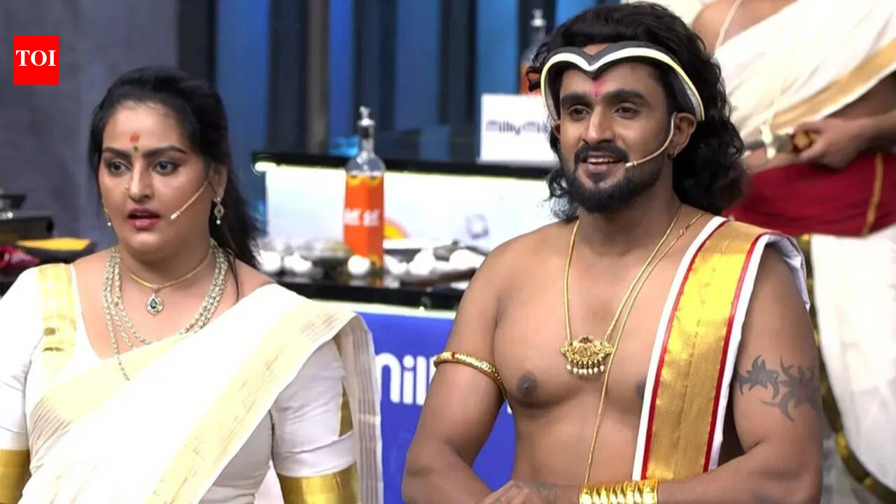 Comedy Cooks: Subin and Suchithra become the bullseye king and queen