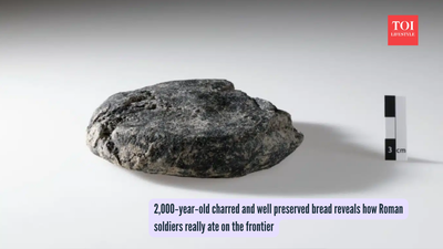 2,000‑year‑old charred and well preserved bread reveals how Roman soldiers really ate on the frontier