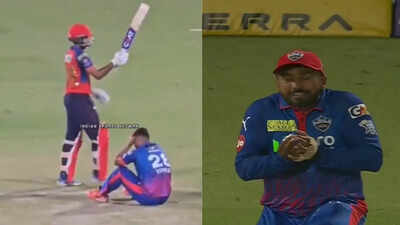  Vipraj Nigam left stunned as Karun Nair drops Shreyas Iyer twice in PBKS record chase - Watch