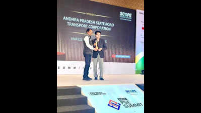 APSRTC bags national award for digital push, service efficiency