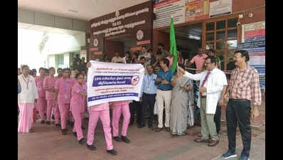 MGMGH marks World Malaria Day with awareness rally in Trichy