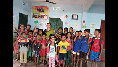 Yashoda Maa’s ‘pathshalas’ lend Bhubaneswar slum kids a voice in Odia