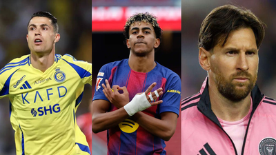 Portuguese super-agent says Lamine Yamal and young stars should copy Messi and Ronaldo on and off pitch