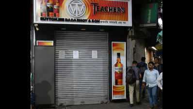 Off-shops shut after stocks empty out