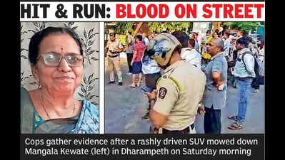 72-year-old yoga teacher on morningwalk crushed by SUV in Dharampeth