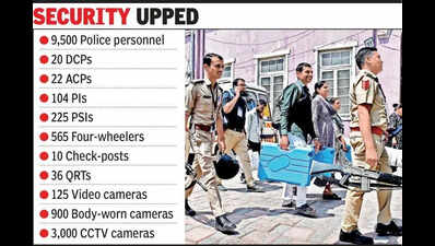 Civic polls face heat test today, 1,308 candidates in fray