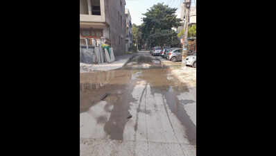 Using potable water for cleaning, gardening to attract fines