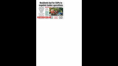 Eatery owner dies after water tanker hits his bike