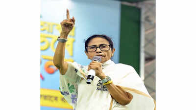 BJP mics placed to disrupt meet: Didi, quits rally