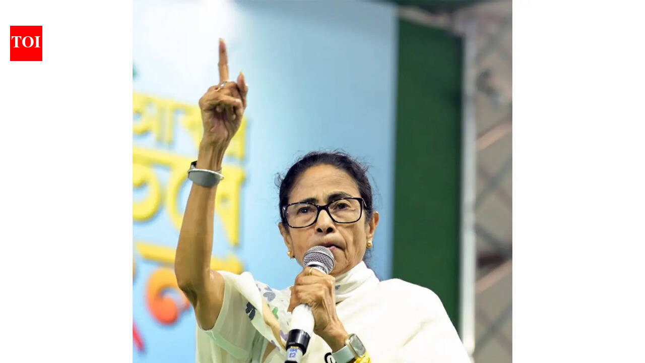 BJP mics placed to disrupt meet: Didi, quits rally