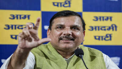 AAP defectors’ move ‘illegal’: Sanjay Singh | India News – The Times of India