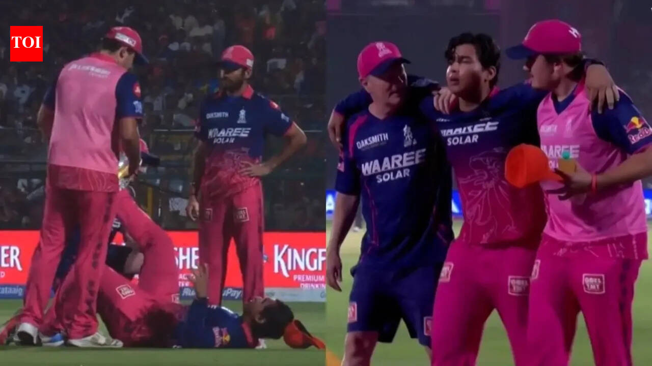 IPL 2026: Vaibhav Sooryavanshi injury scare - 15-year-old leaves the field in pain after six-hitting carnage and record ton