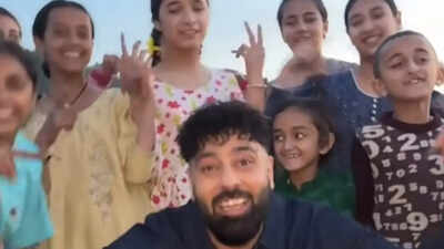 Badshah overwhelmed as kids sing ‘Ladka Tera Deewana’ by heart: Some songs don’t belong to you anymore
