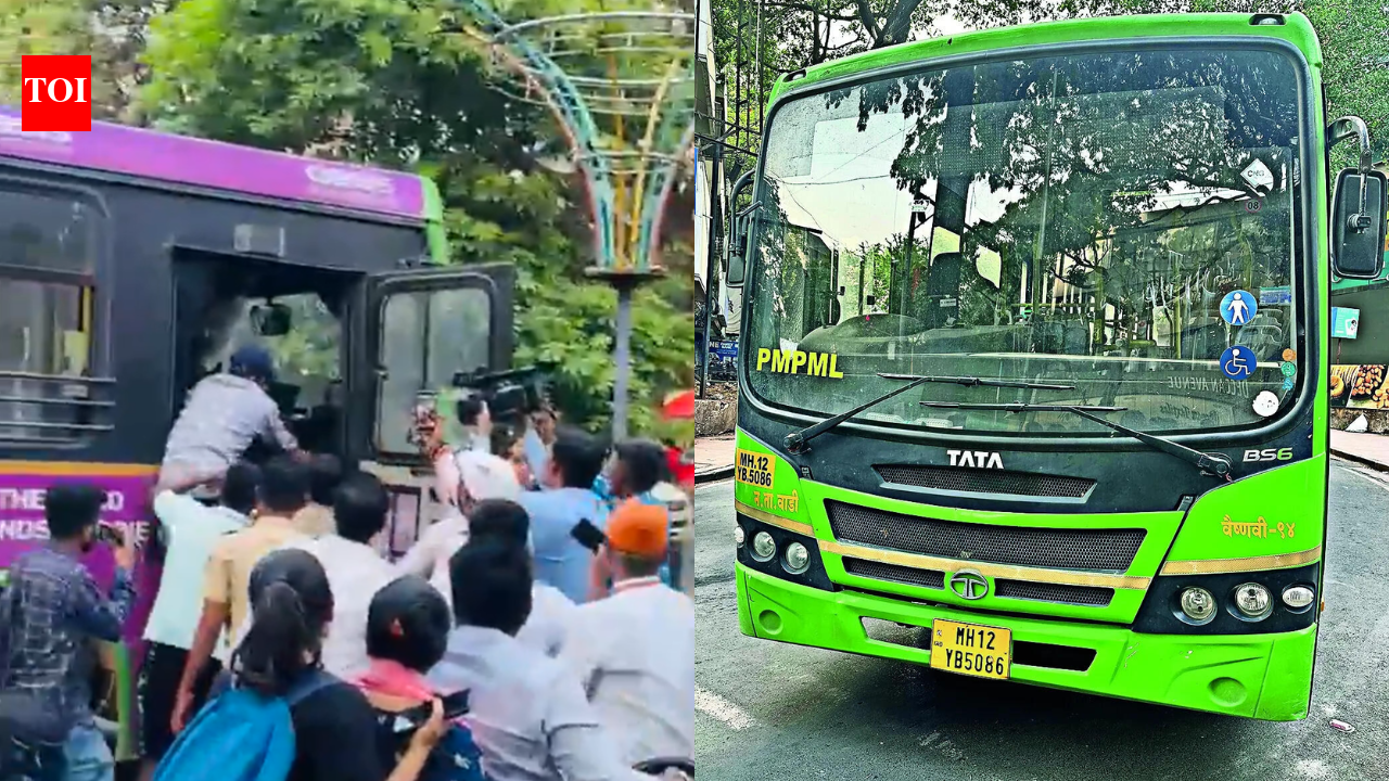 ‘Disturbed’ youth drives empty bus for 1.5km on crowded streets in Pune ...