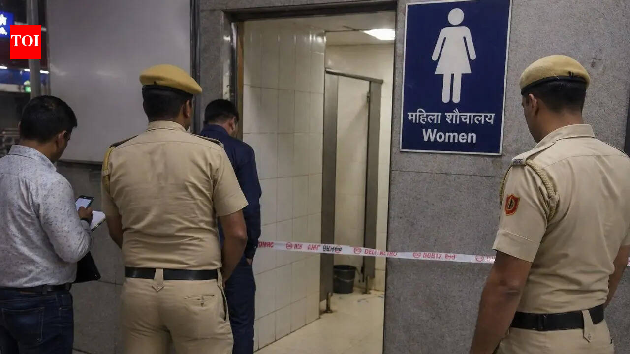Man found hanging inside women's washroom at Delhi's Inderlok Metro station