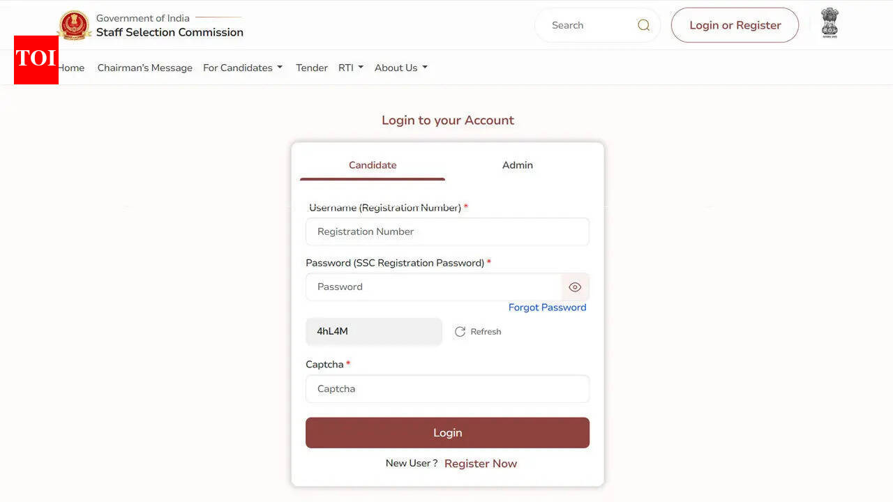 सीबीटी परीक्षा के लिए एसएससी जीडी एडमिट कार्ड 2026 ssc.gov.in पर उपलब्ध है; यहां डाउनलोड करें