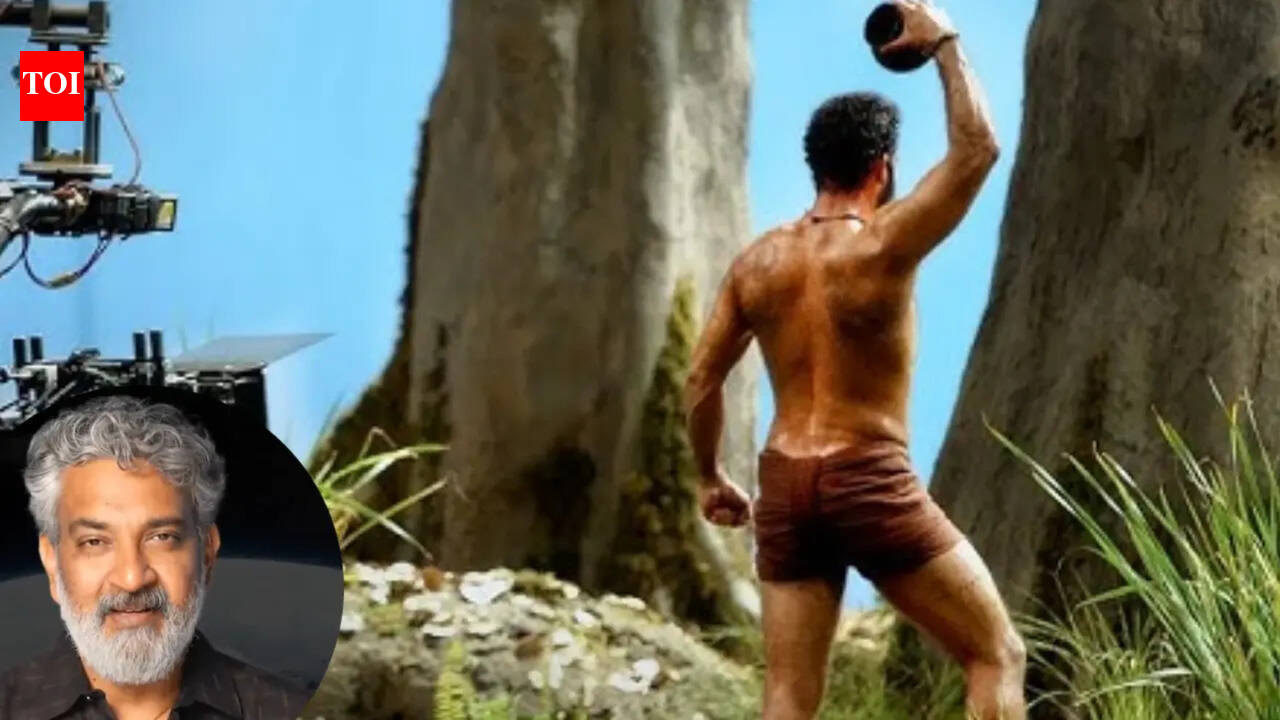 SS Rajamouli reveals filming Jr NTR’s iconic ‘RRR’ jungle entry scene using a parkour artist: 'Camera was parallelly going' | Telugu Movie News - The Times of India