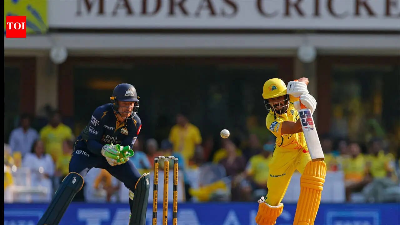IPL LIVE: Ruturaj Gaikwad stands firm as CSK suffer early collapse