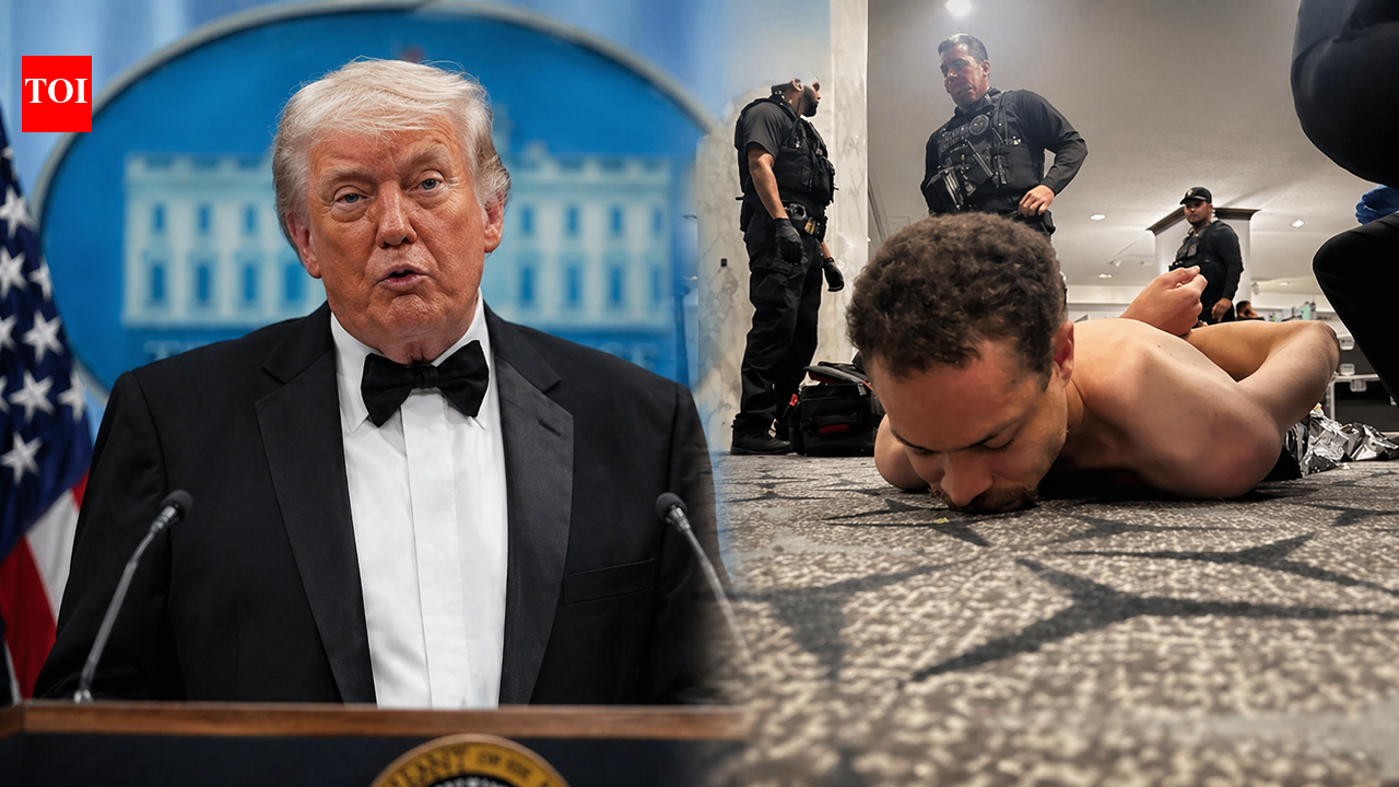 Trump survives White House dinner shooting scare as armed 'tutor' held -- key points