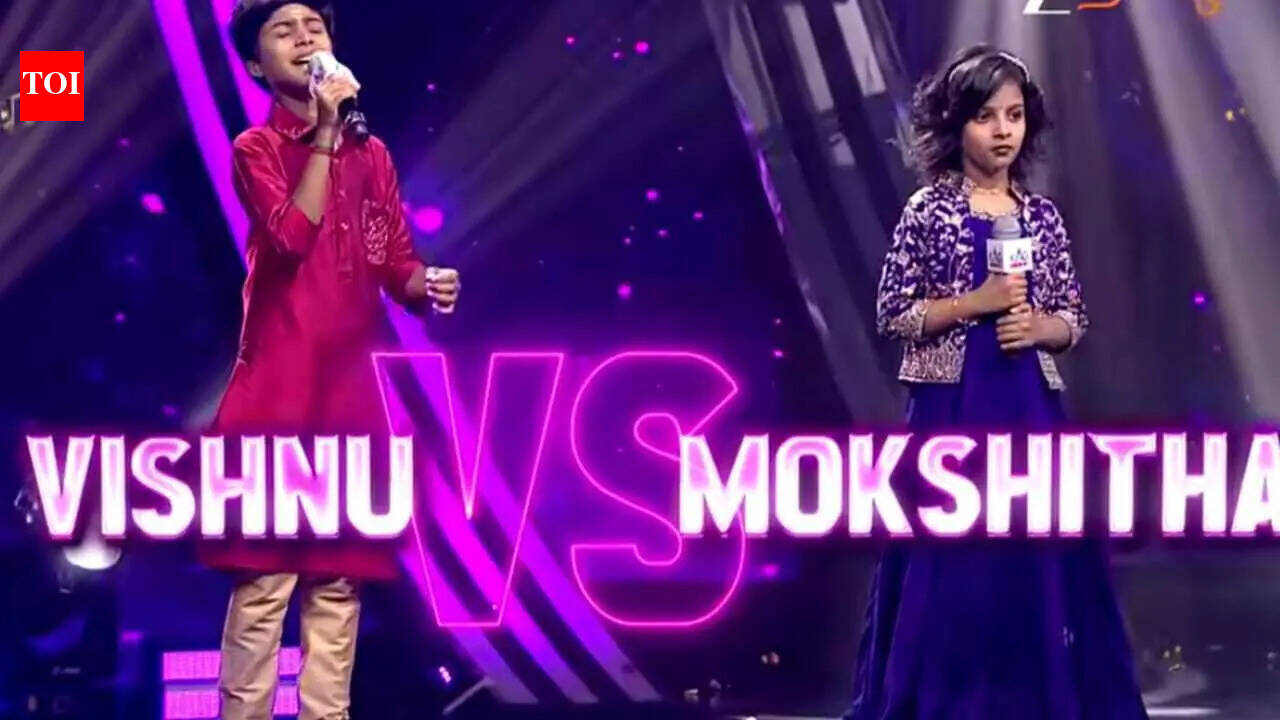 Sa Re Ga Ma Pa Li'l Champ Season 5: Vishnu Varadhan and Mokshitha’s electrifying performance stuns judge Saindhavi