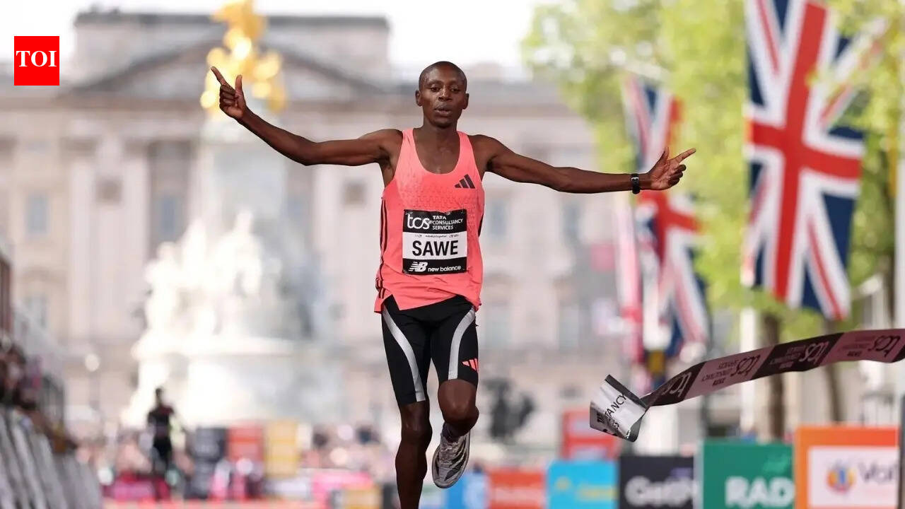 1:59:30! Kenya's Sabastian Sawe runs into history; becomes first person to officially break two-hour marathon barrier