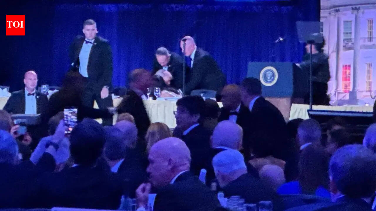 Watch: How JD Vance was evacuated amid gunfire panic at White House correspondents' dinner