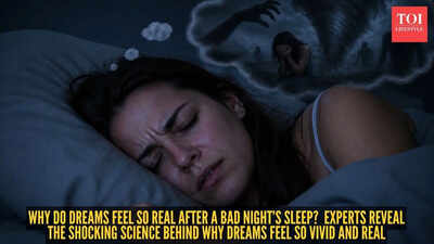 Why do dreams feel so real after a bad night’s sleep? Experts reveal the shocking science behind why dreams feel so vivid and real