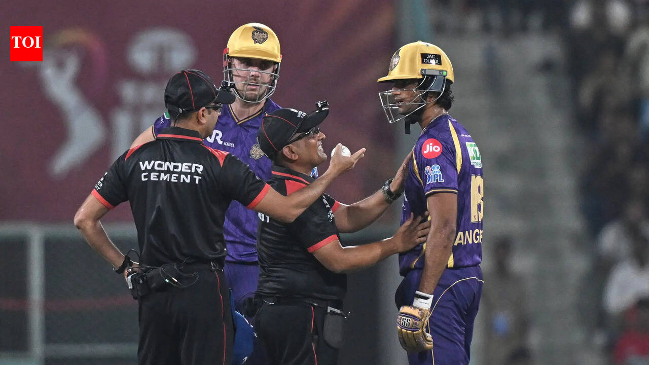 IPL 2026: Angkrish Raghuvanshi’s controversial ‘obstructing the field’ dismissal sparks drama in Lucknow