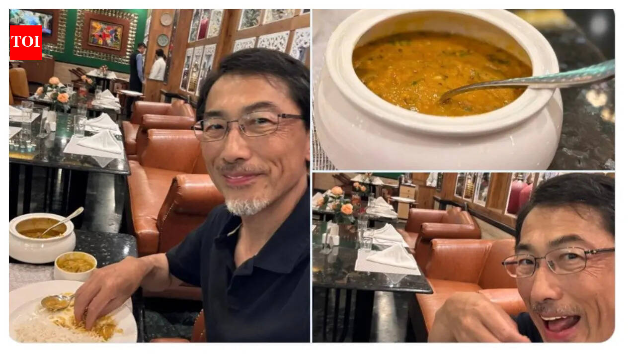 Japanese Ambassador ONO Keiichi enjoys Odhisa Dalma in the desi way!